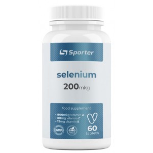 Selenium 200mcg +vit. ACE - 60 таб Фото №1